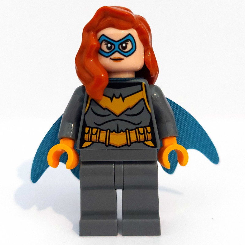 LEGO Batgirl, Dark Bluish Gray Suit, Blue Eyemask (fig-009394)