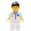 Doctor - White Legs, Black Hair