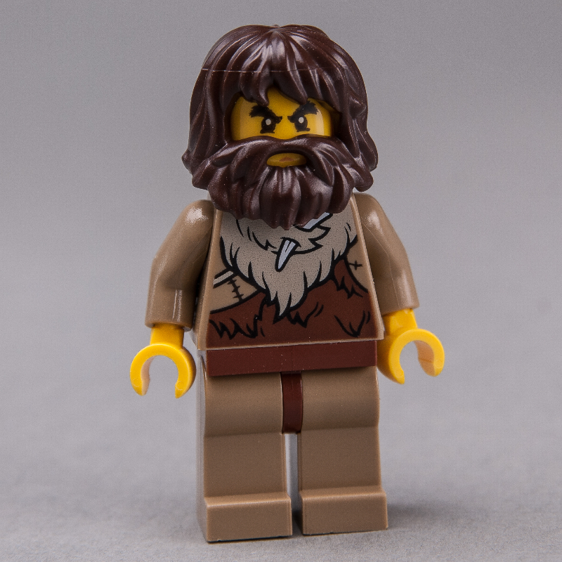 LEGO Cave Man, Museum Exhibit (fig-009571)