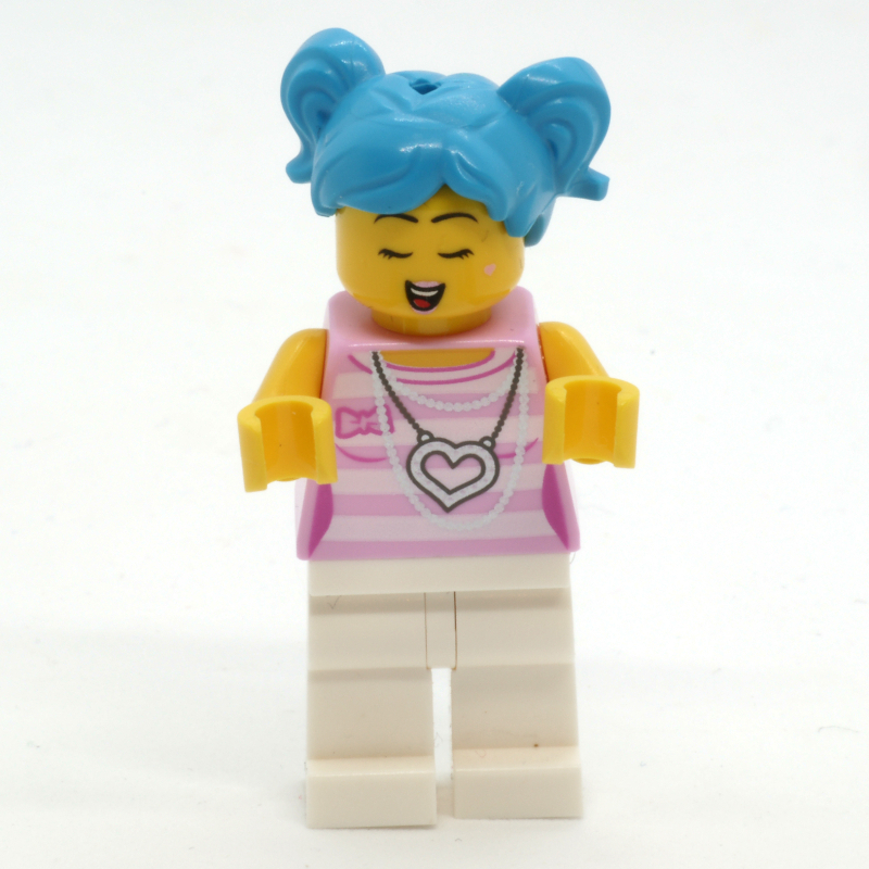 LEGO Poppy Starr, Pink Tank Top, White Legs (fig-009652)