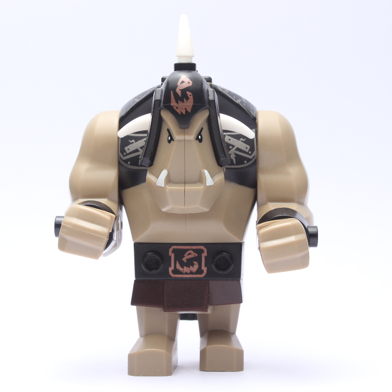 LEGO Troll, Dark Tan with Tattoos (Big Fig) (fig-009918)