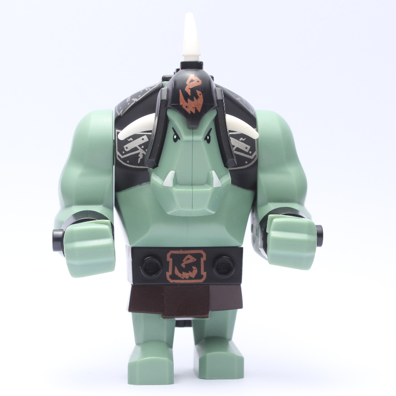 LEGO Troll, Sand Green with Tattoos (Big Fig) (fig-009919)