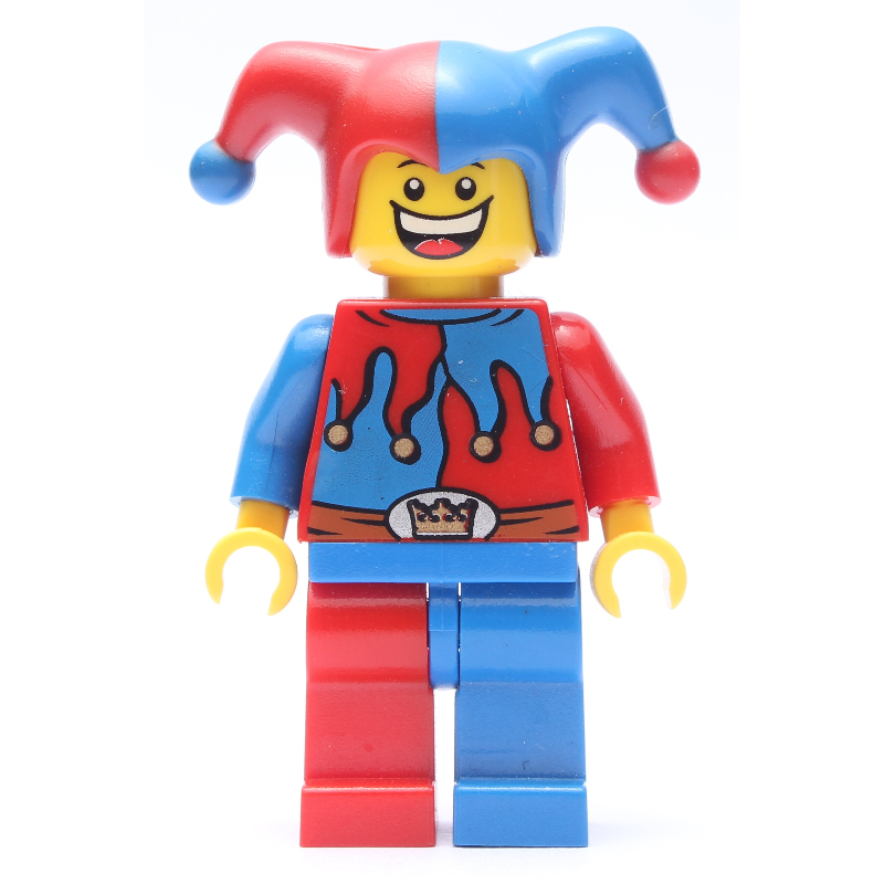 LEGO Jester, Red and Blue (fig-009938)