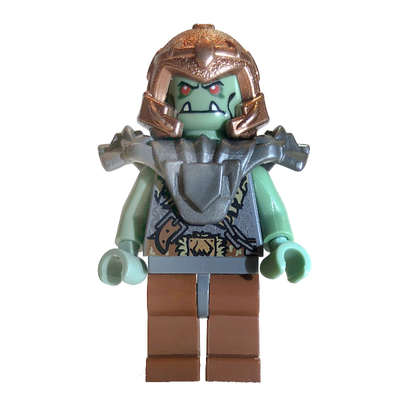 LEGO Troll Warrior 7 with Shoulder Armor (Orc) (fig-009944)