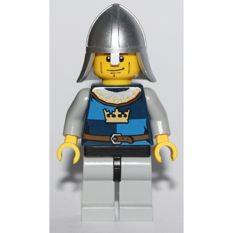 LEGO Knight, Dark Blue, Helmet, Cheek Lines (fig-009962)