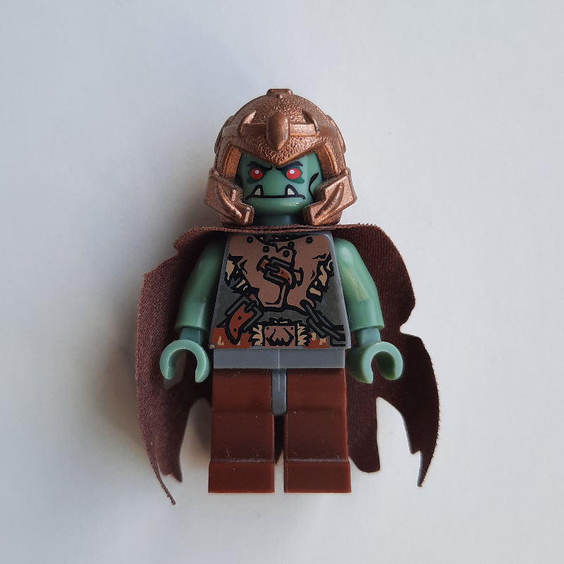 LEGO Troll Warrior 7 with Cape (Orc) (fig-009964)