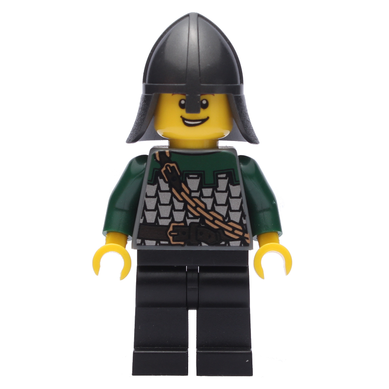 LEGO Dragon Knight, Dark Green, Helmet (fig-010074)