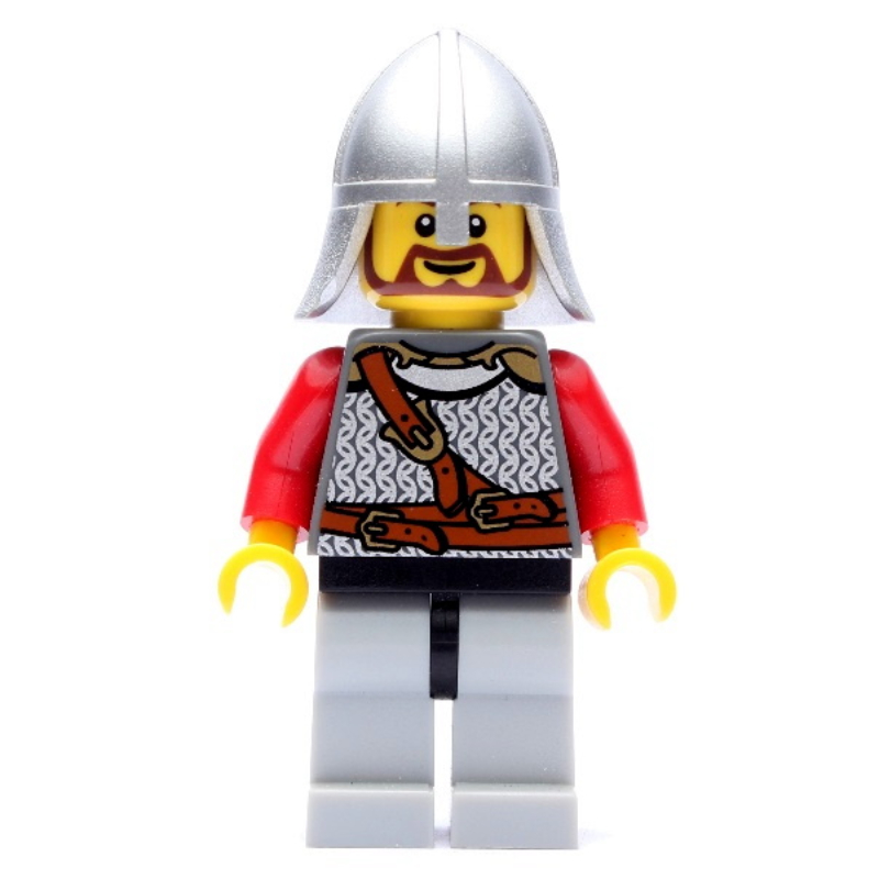 LEGO Lion Knight, Helmet, Beard (fig-010091)