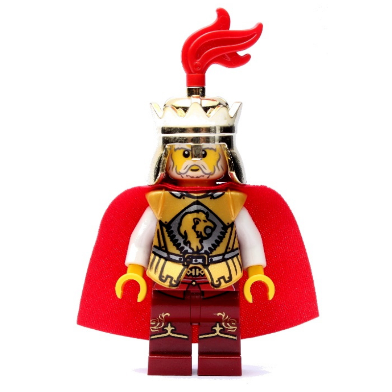 LEGO King, Lion King, Red Plume (fig-010097)