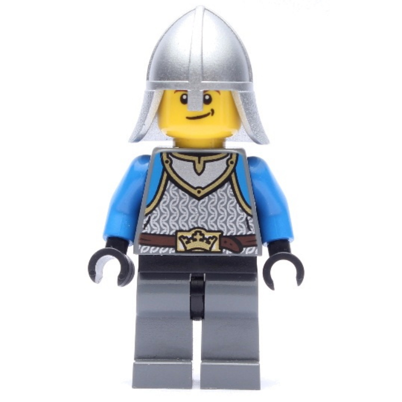LEGO Knight, Blue, Helmet (fig-010113)