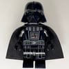 Darth Vader, White Skin, 50231 Cape, Robe Hem and Stripes on Legs, Printed Arms