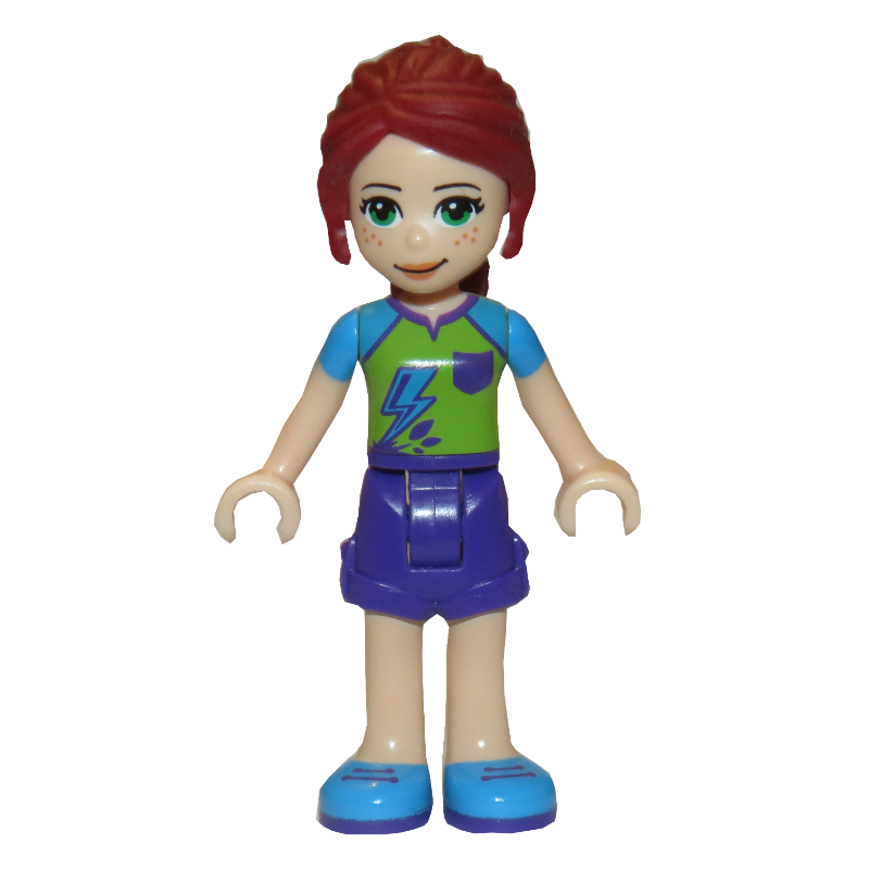 LEGO Mia - Lime Top, Dark Purple Skirt (fig-010322)