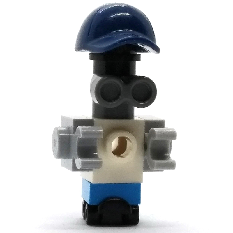 LEGO Zobo - Dark Blue Cap, Roller Skate (fig-010347)