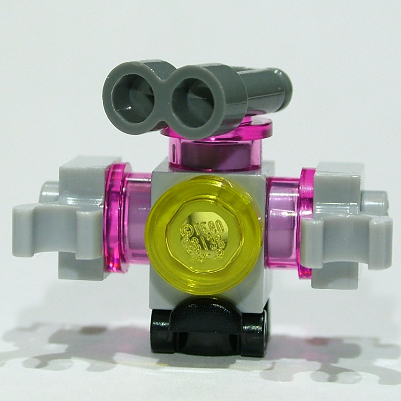 LEGO Zobo - Roller Skate, Trans-Yellow Tile (fig-010350)