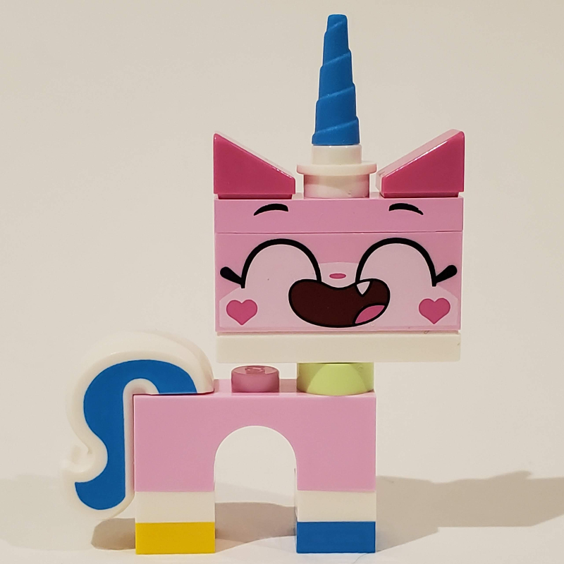 LEGO Unikitty, Dark Azure Foot, Closed Eyes (fig-010353)
