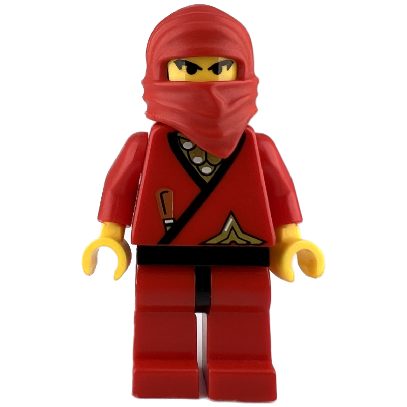 LEGO Ninja, Red - Re-issue (fig-010380)