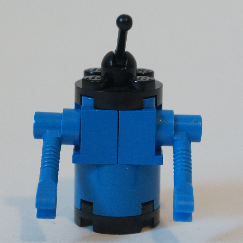 LEGO Classic Space Droid - Blue, Round Base (fig-010406)