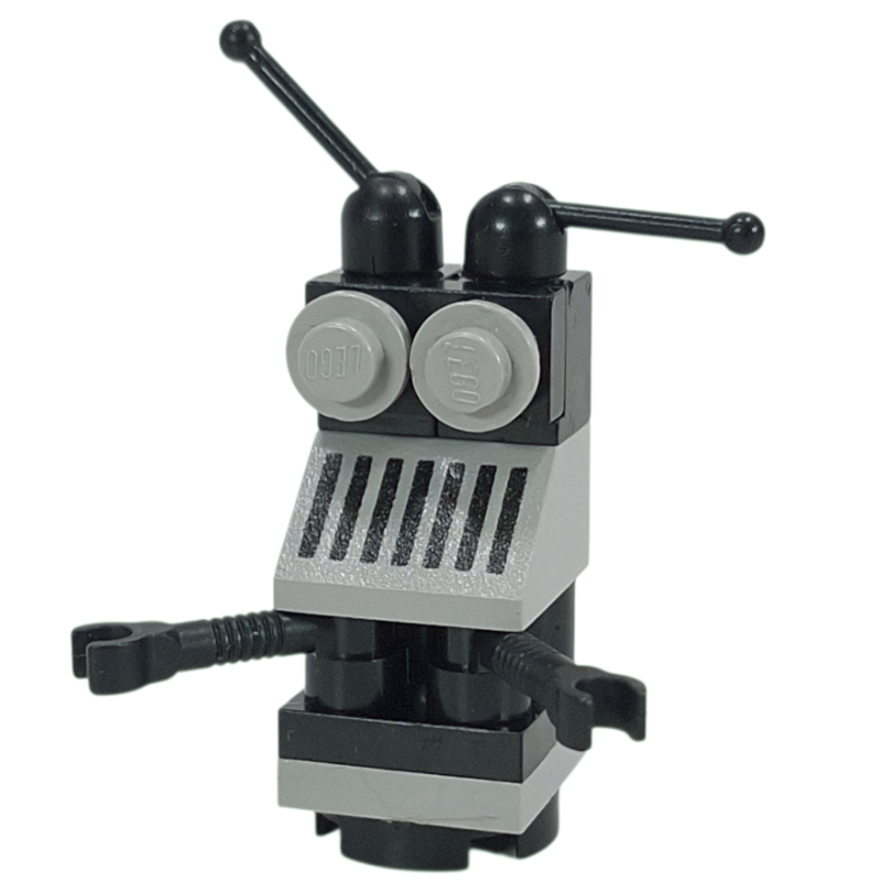 LEGO Classic Space Droid - Black and Grey (fig-010407)