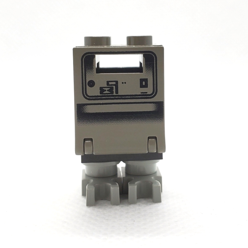 LEGO GNK Power Droid (Gonk) - Light/Dark grey (fig-010434)
