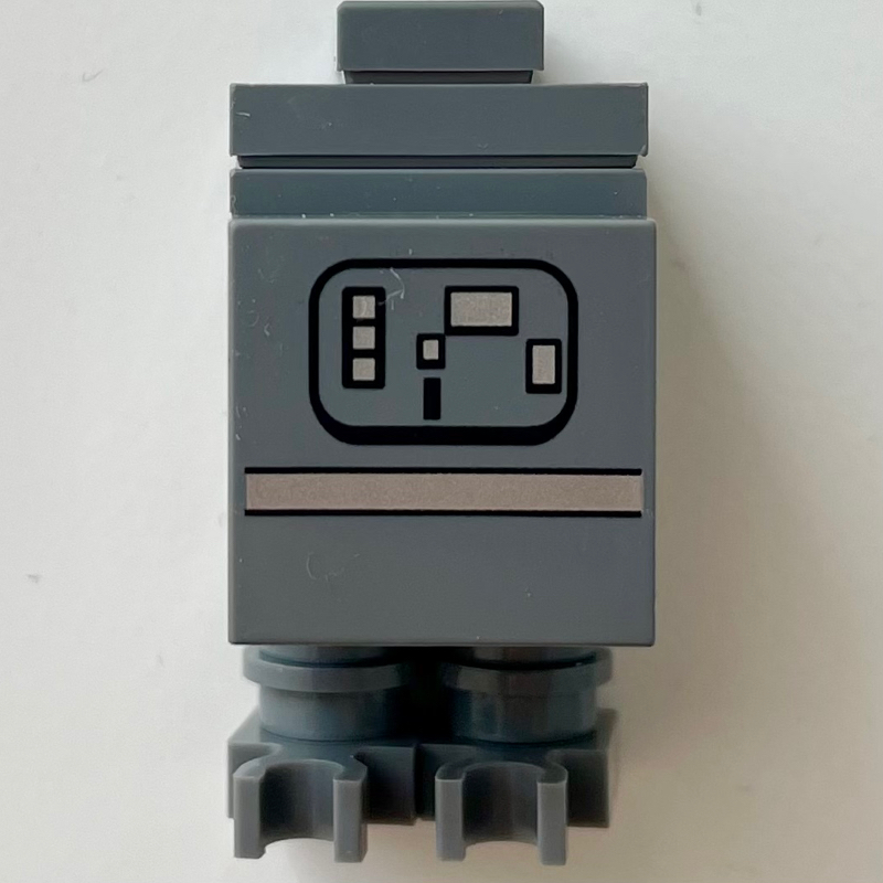 LEGO GNK Power Droid (Gonk) - Dark Bluish Grey (fig-010459)