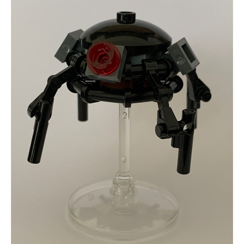 LEGO Imperial Probe Droid - Reddish Brown Plate (fig-010467)
