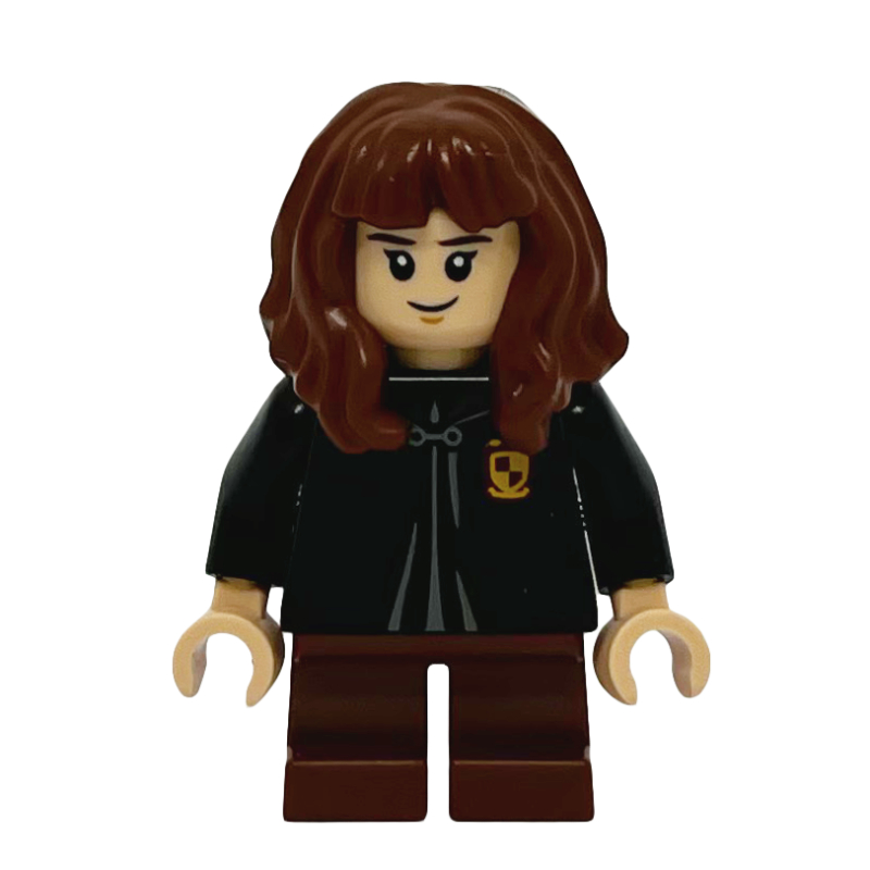 LEGO Hermione Granger, Gryffindor Robe Closed with Crest, Short Legs (fig-010507)