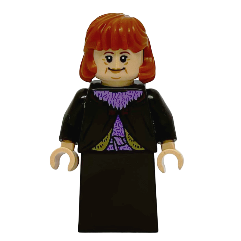LEGO Molly Weasley, Dark Brown Robes (fig-010509)