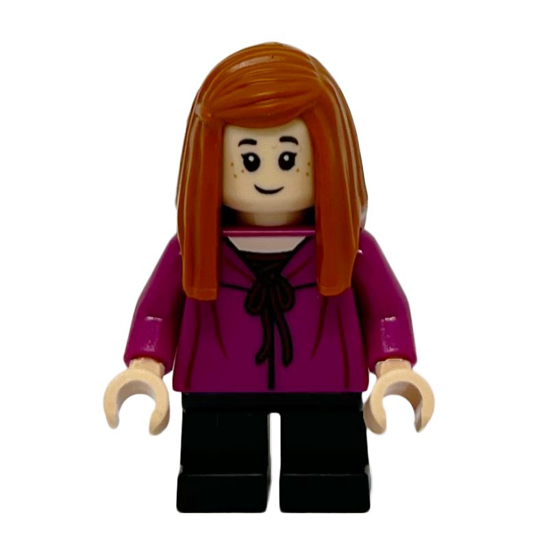 LEGO Ginny Weasley, Magenta Torso, Short Legs (fig-010513)