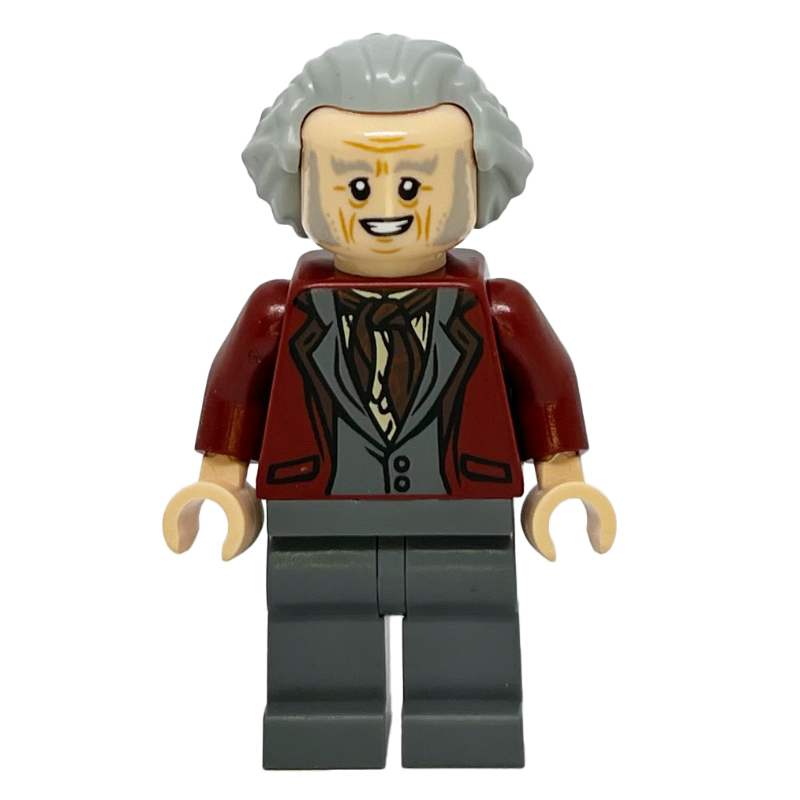 LEGO Garrick Ollivander, Dark Red Jacket, Hair Swept Back (fig-010517)
