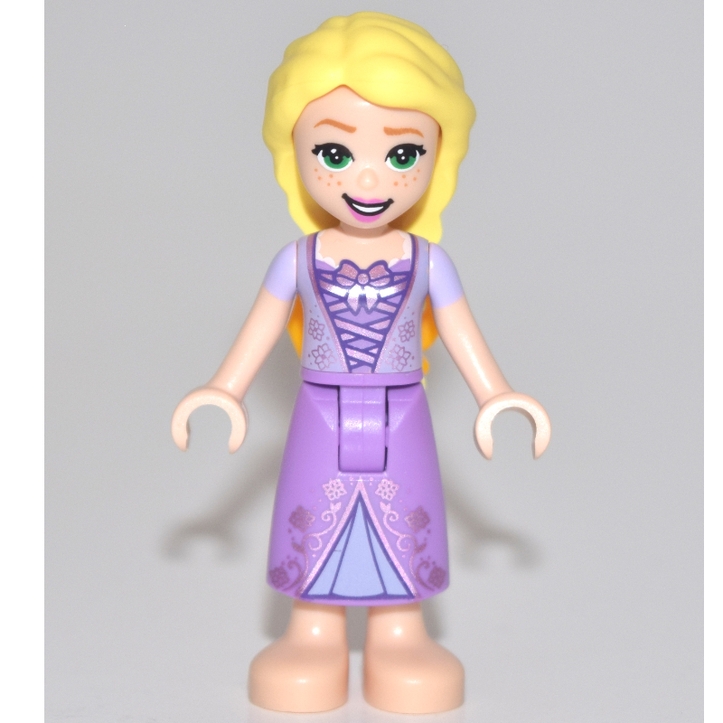 LEGO Rapunzel - Medium Lavender Dress, Bows (fig-010538)