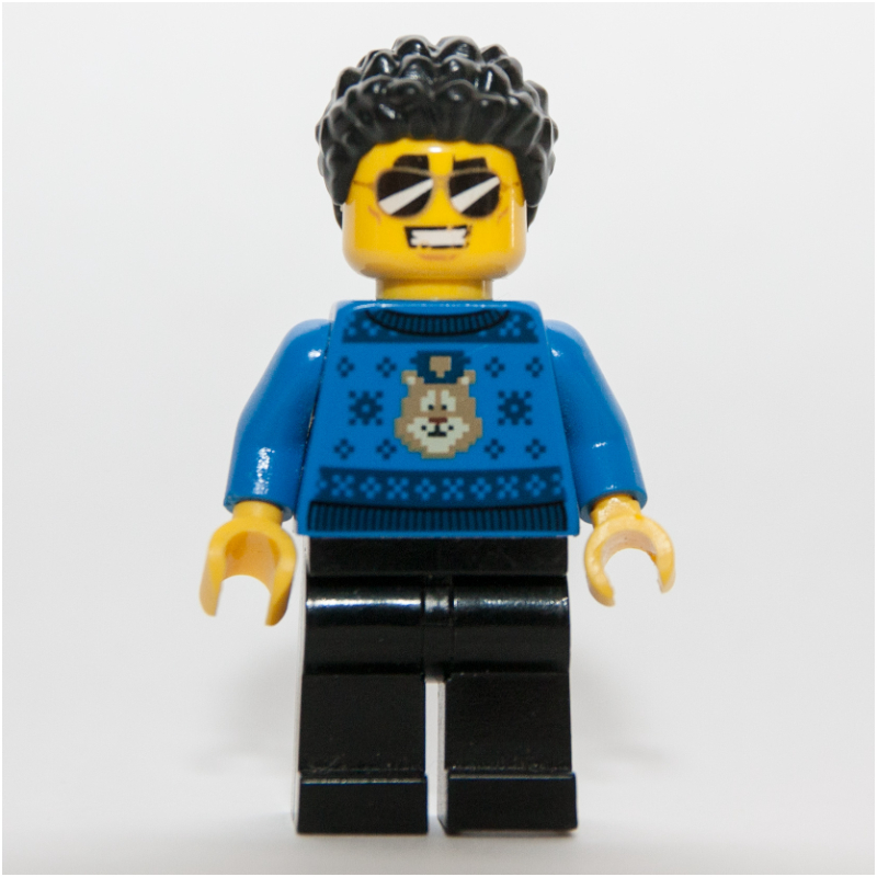 LEGO Duke Detain - Blue Christmas Sweater (fig-010548)