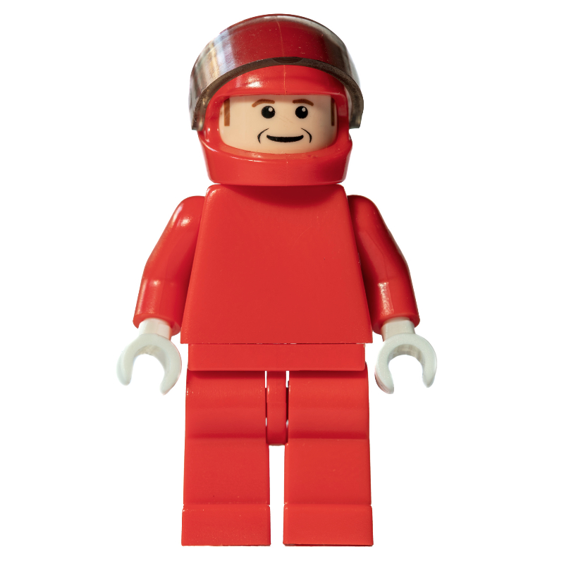 LEGO Race Driver - R. Barrichello RF. Massa - Plain Helmet (fig-010558)