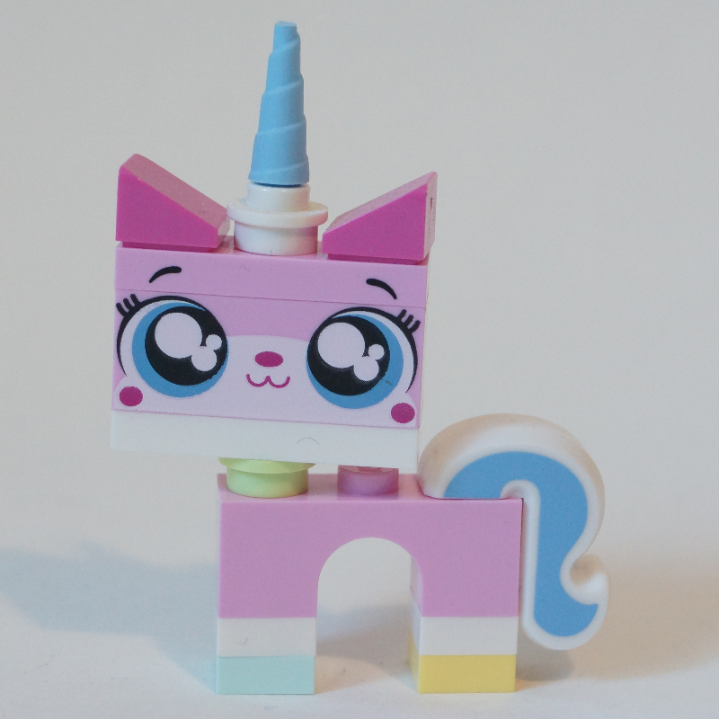 LEGO Unikitty, Light Aqua Foot, Closed Mouth, Round Eyes (Dimensions) (fig-010618)