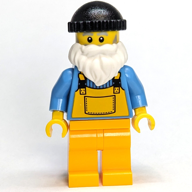 LEGO Fisherman - Black Cap (fig-010622)