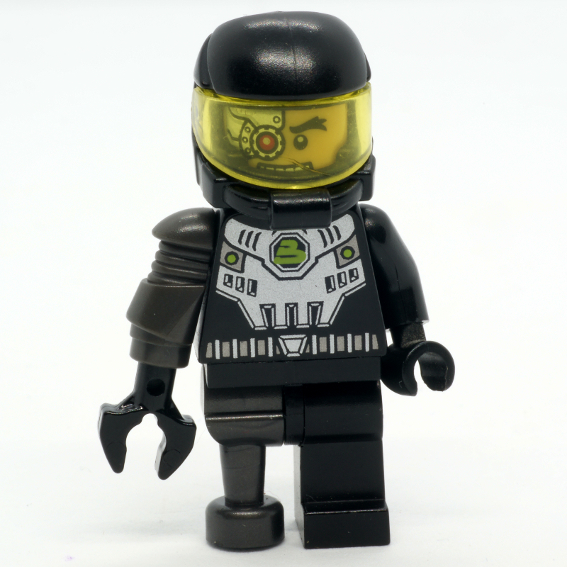 LEGO Space Villain - Flat Silver Peg Leg (fig-010623)