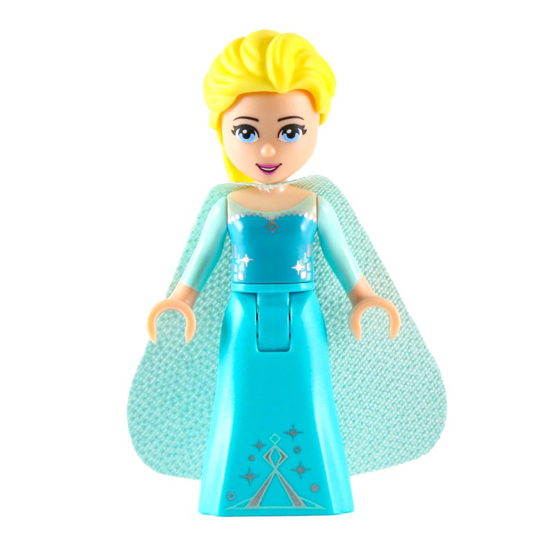 LEGO Elsa - Light Aqua Glitter Cape (fig-010629)