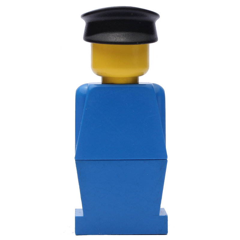 LEGO LEGOLAND Blue with Black Hat (fig-010632)