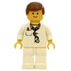 Doctor - White Torso, Stethoscope, White Legs, Reddish Brown Hair