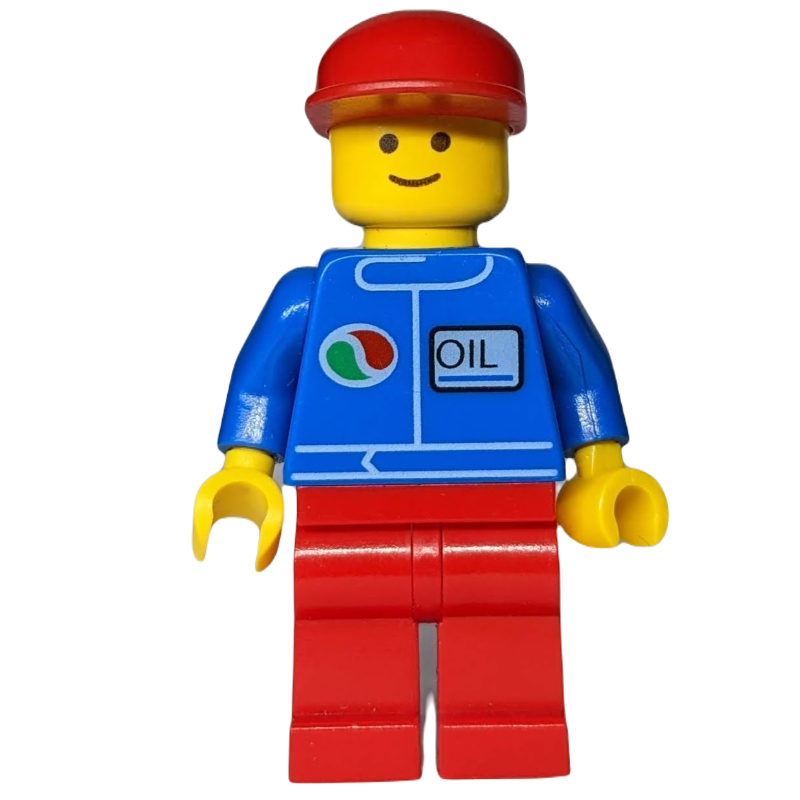 LEGO Octan - Blue Torso, Red Legs, Red Cap (fig-010700)