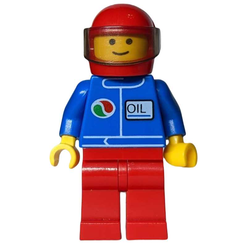 LEGO Octan - Blue Torso, Red Legs, Red Helmet (fig-010701)