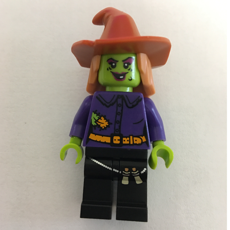 LEGO Wacky Witch - Black Legs (fig-010714)