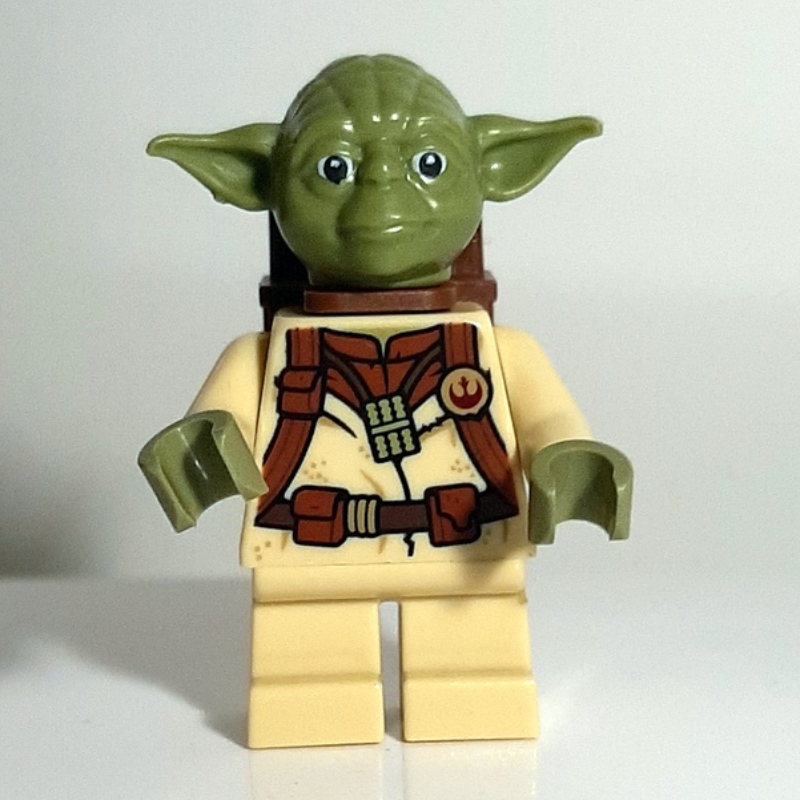 LEGO Yoda, Olive Green Head, Backpack (fig-010723)