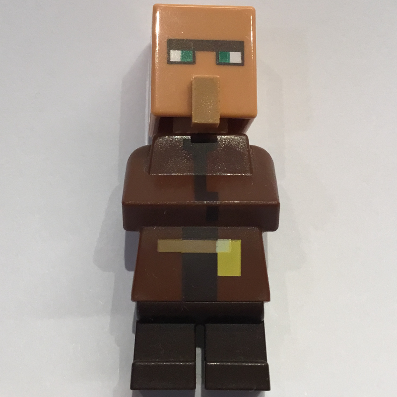 LEGO Villager, Reddish Brown with Honey (fig-010752)