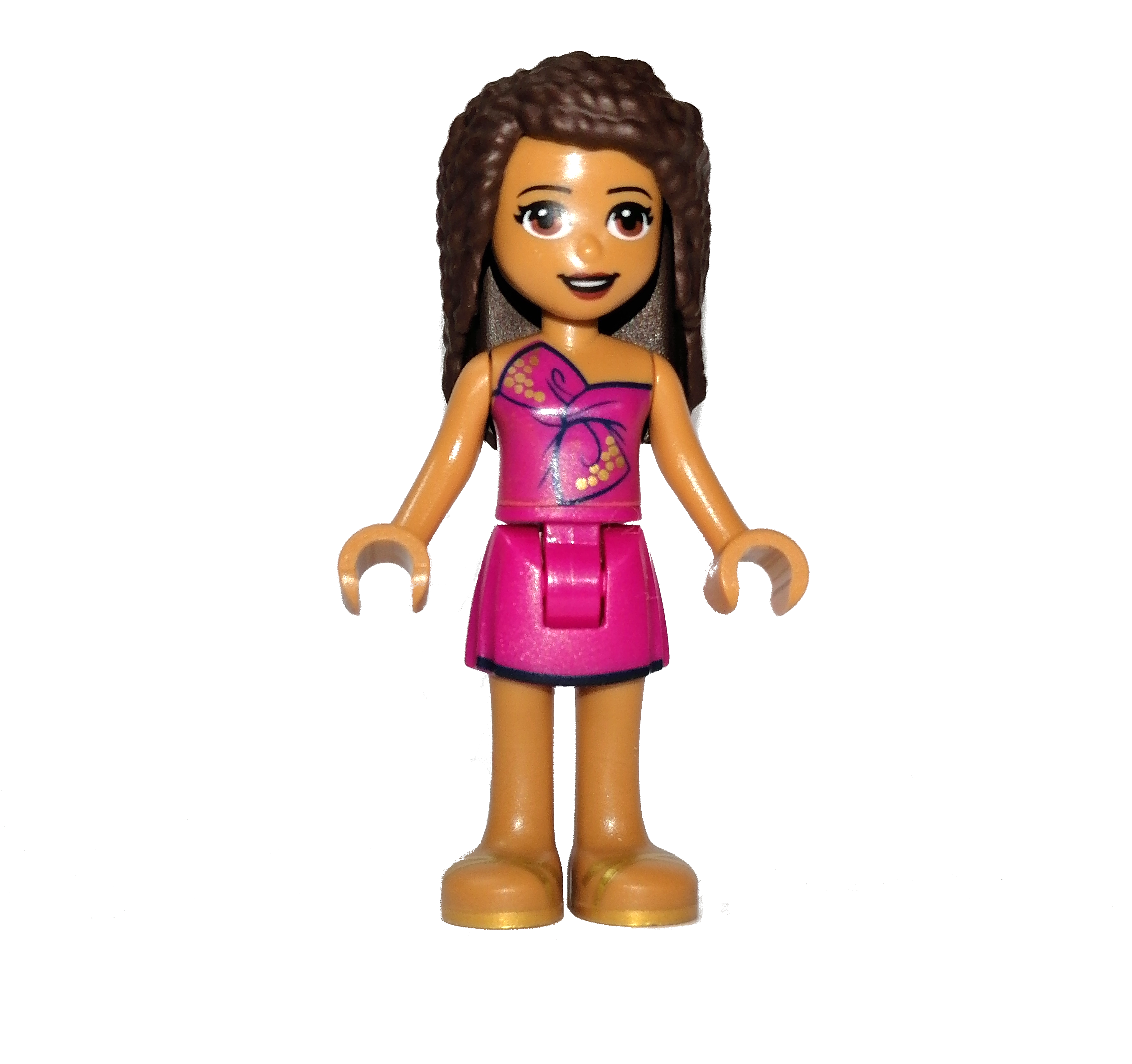 LEGO Andrea - Magenta Top, Magenta Skirt (fig-010786)