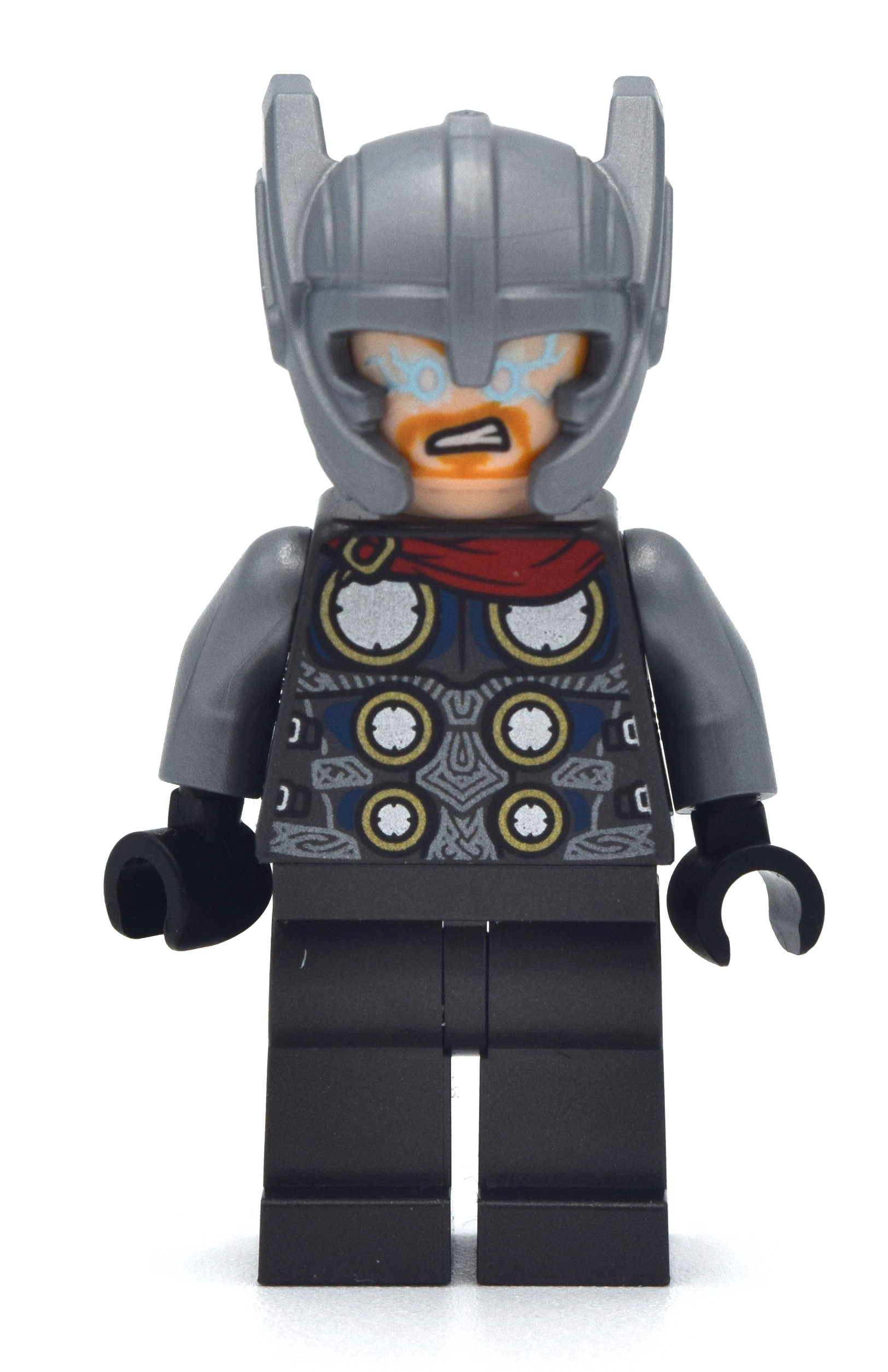 LEGO Thor, Flat Silver Helmet (fig-010823)