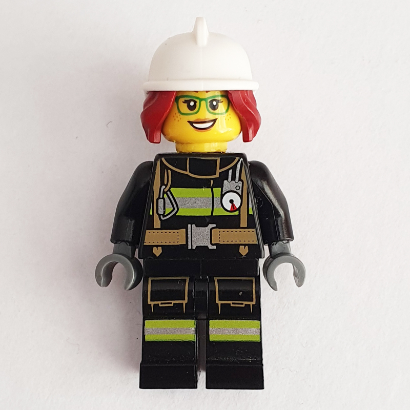 LEGO Freya McCloud, Black Firesuit (fig-010837)