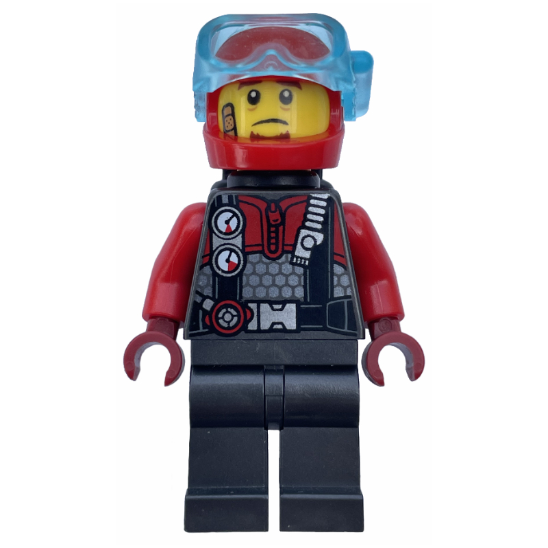 LEGO Criminal, Frankie Lupelli, Diving Suit (fig-010853)