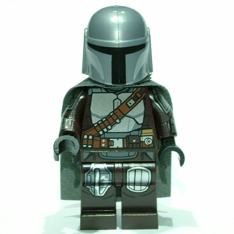 LEGO The Mandalorian / Din Djarin, Dark Brown Outfit with Cape (fig-010856)