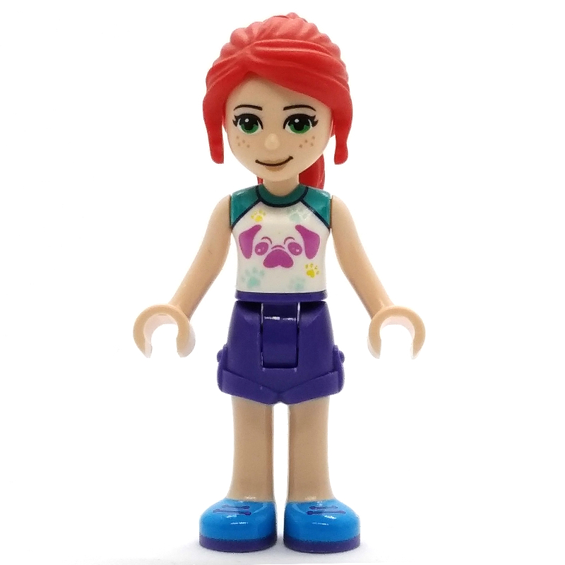 LEGO Mia - White Top, Dark Purple Skirt (fig-010866)