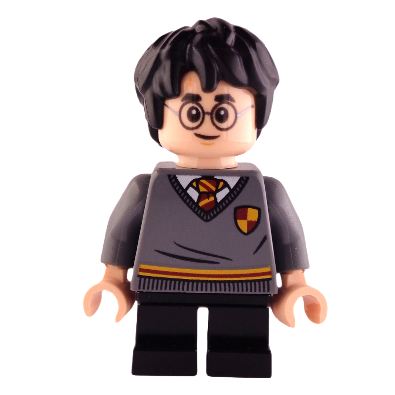LEGO Harry Potter, Gryffindor Sweater with Crest, Short Legs (fig-010871)